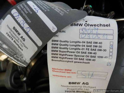 Ölsorte beim 2.8 von BMW.jpg.JPG