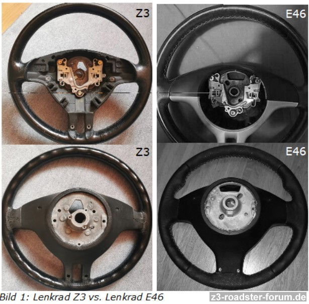 BMW E46 VFl M Lenkrad Multifunktion