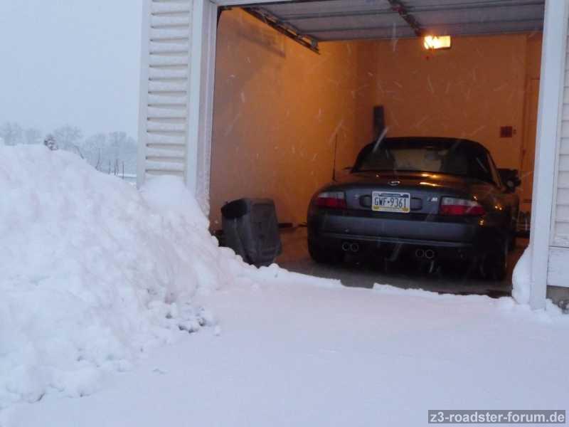 Zum Glueck stehe ich im Trockenen