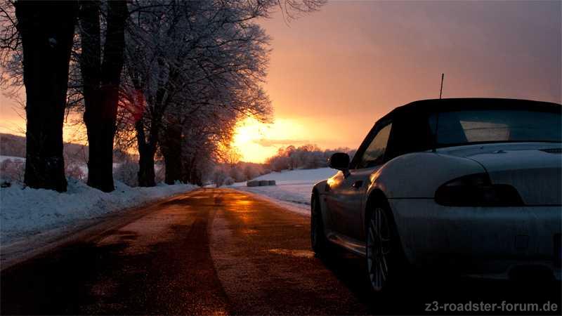 Sonnenuntergang im Vogelsberg