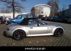 Z3 mit Winterschuhen