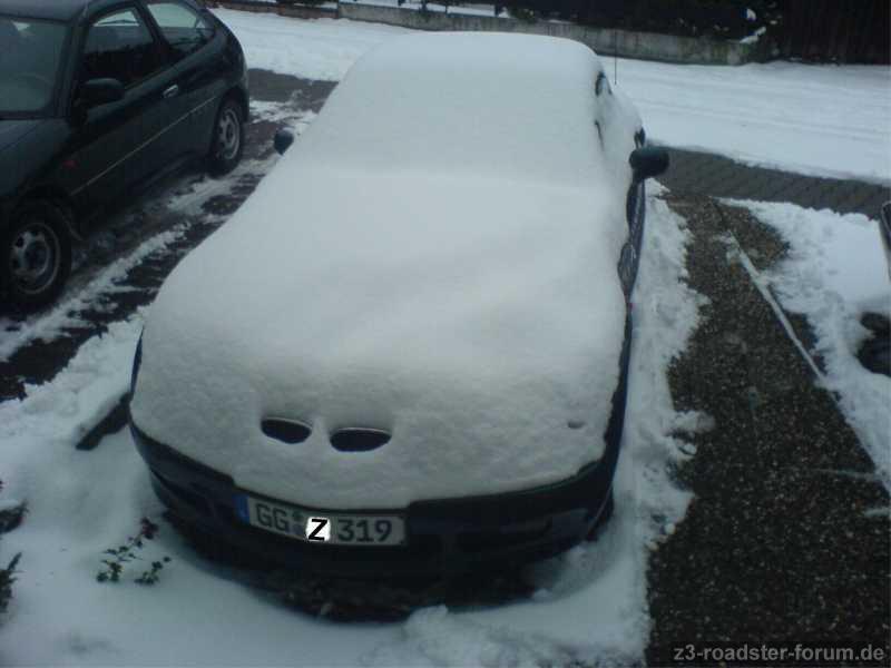 Z3 unterm Schnee