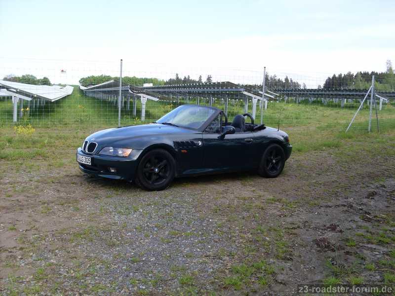 BMW Z3 dunkelgrün