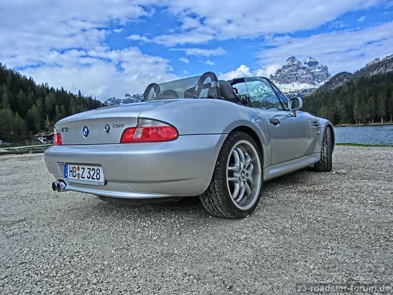 Drei Zinnen vom Lago Misurina aus