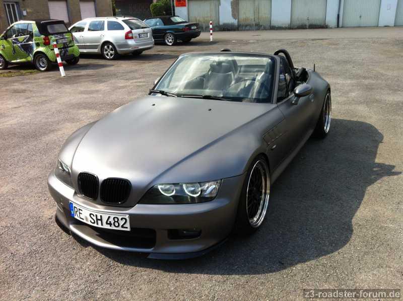Z3 Front Coalgreymatt mit Cupra-Ecken Umbau
