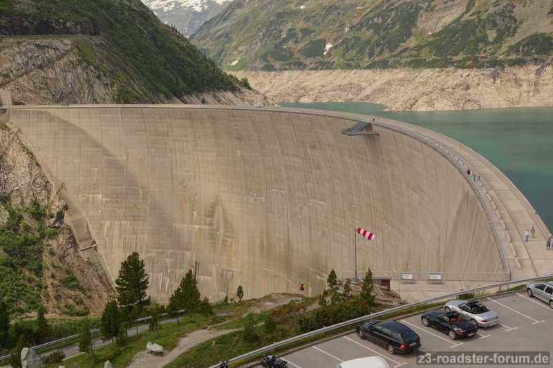 Köhlbreinsperre an der Malta Hochalmstraße