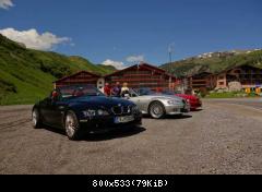 Treffen mit Gio in Zürs