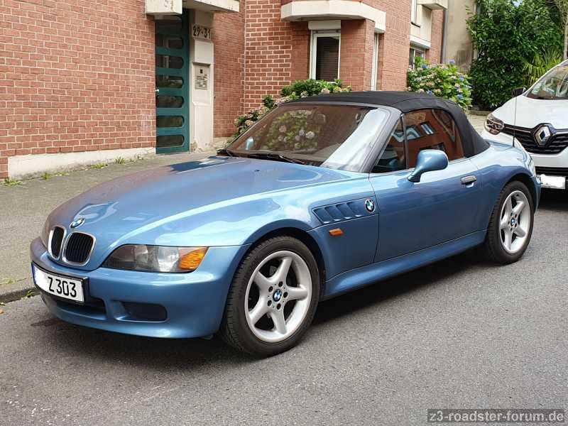 Z3 Roadster 1.8 Atlanta Blau Front