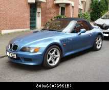 Z3 Roadster 1.8 Atlanta Blau Front