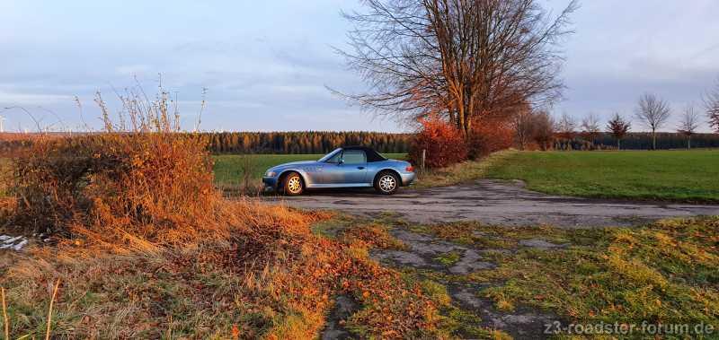 Abendröte in der Eifel