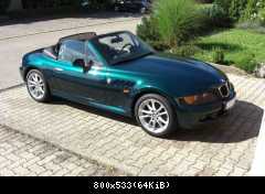 Mein Z3 mit neuen Schuhen