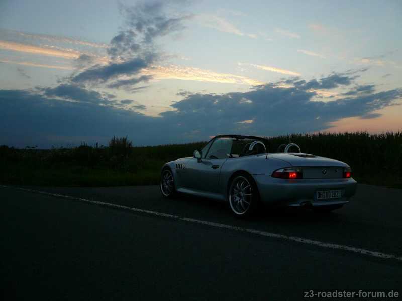 Zetti bei Dämmerung