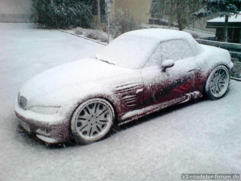 der erste schnee für dieses jahr