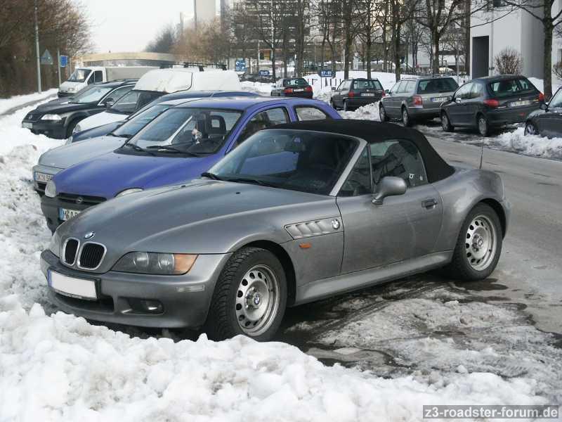 ganz schön dreckig und mit Winterreifen ... aber meiner ;-)