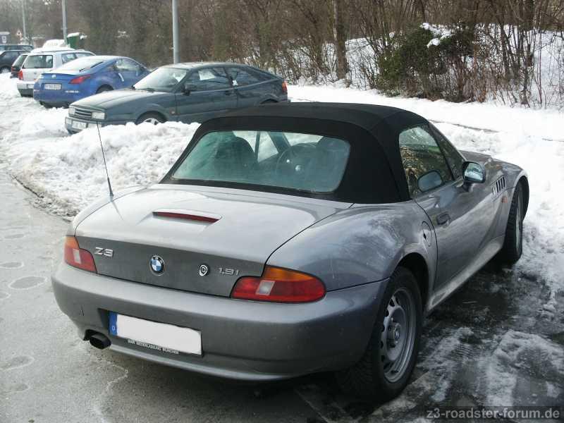 ganz schön dreckig und mit Winterreifen ... aber meiner ;-)