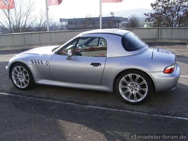 Z noch mit hardtop wegen platzmangels