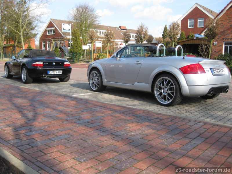 Unser BMW Z3 und Audi TT