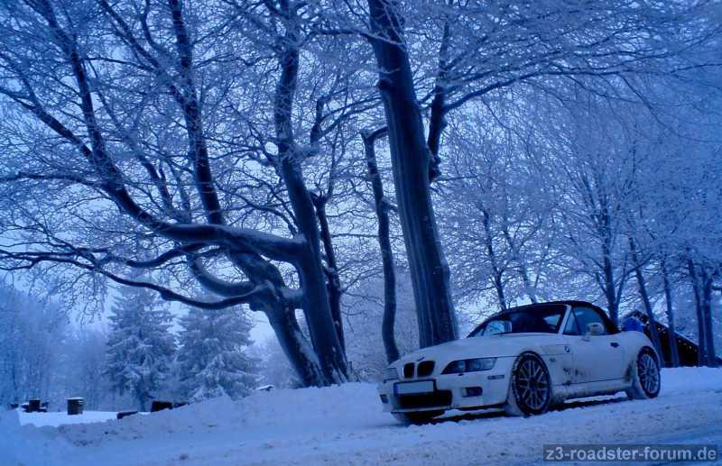 Winter im Vogelsberg, 764 m über NN
