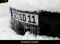 Väterchen Frost ist da!!!!!