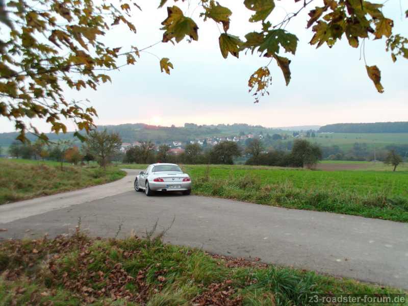 Noch einmal Richtung Sonne blicken