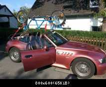 Zetti mit Tandem ;o)