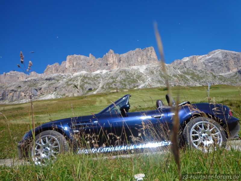 Passo Pordoi ... diesmal ohne Schnee