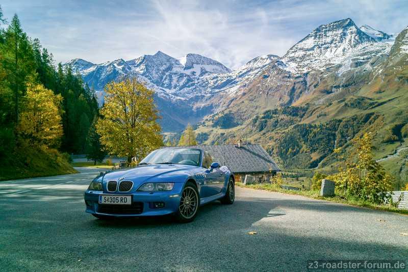 Großglockner Hochalpenstraße im Herbst