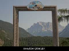 Blick auf die Zugspitze