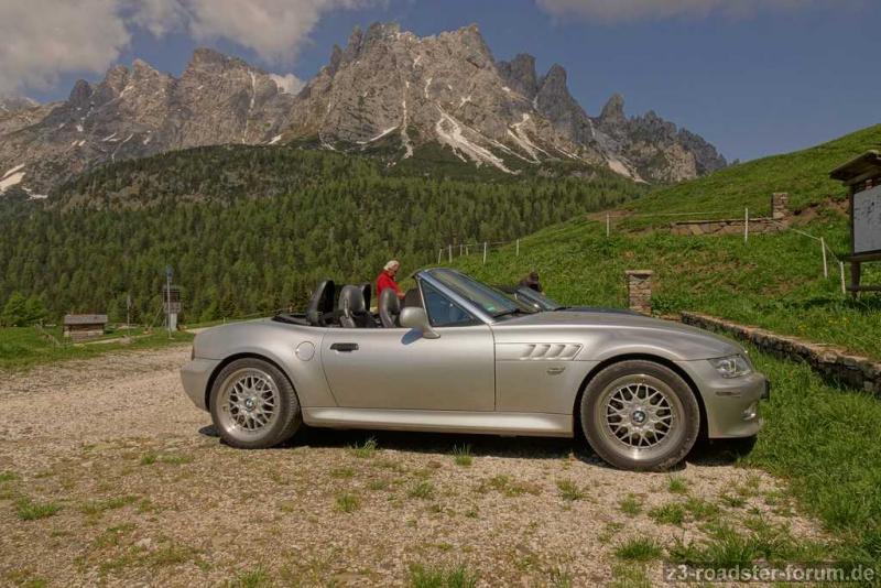 Parkplatz zum Forte di Col Vidal