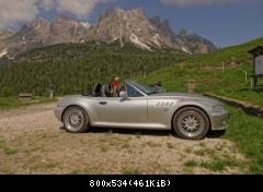 Parkplatz zum Forte di Col Vidal