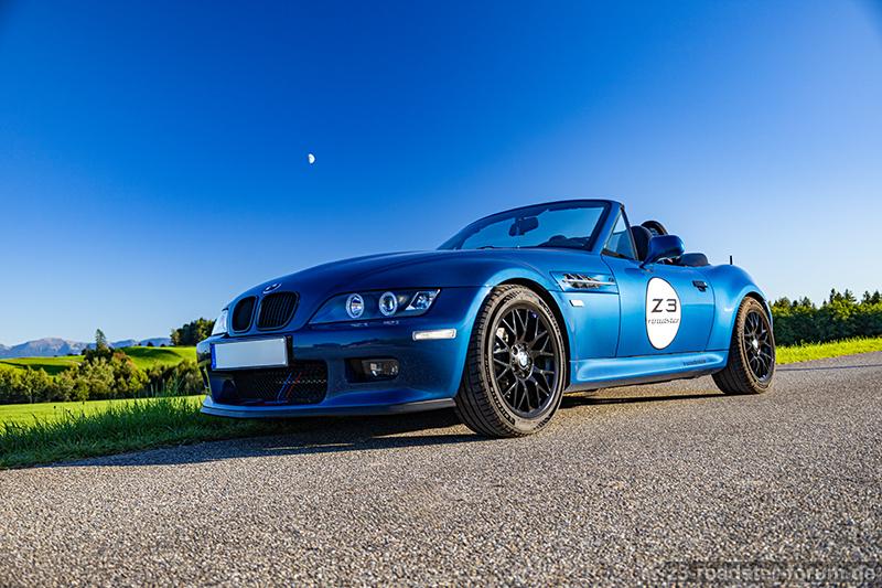 Voralpen beim Mondaufgang