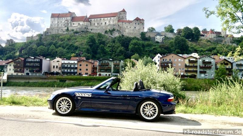 Z3 vor der längsten Burg