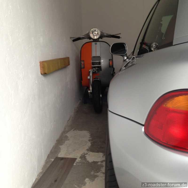 Garage mit Hobbys