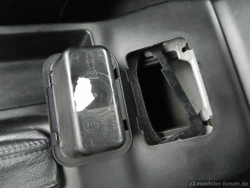 Mittelkonsolenablage - zerlegt