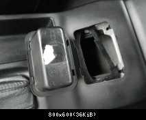 Mittelkonsolenablage - zerlegt