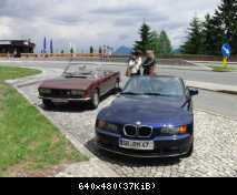 Roadster-tour mit Freunden