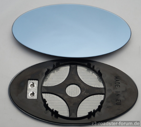 Spiegelglas Blau für Mini Cooper