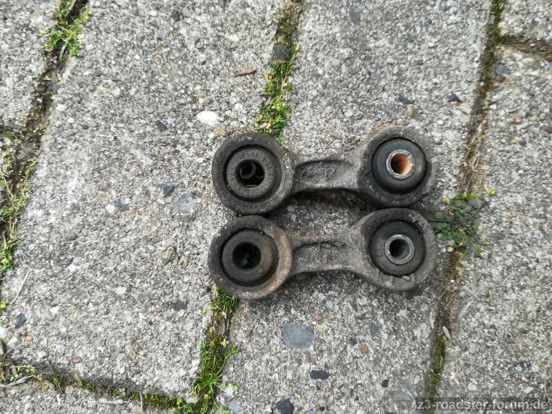 Stabilisator hinten 20 Jahre alt.