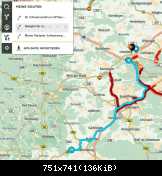 TomTomMyDrive Route importiert