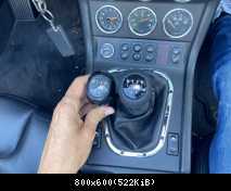 Schaltknauf alt und neu