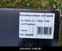 Rückleuchten Bezeichnung