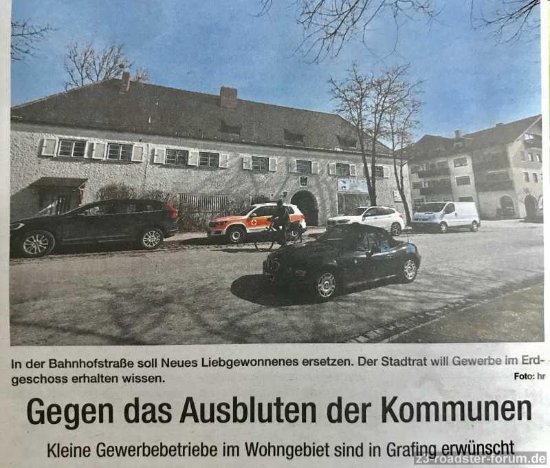 Zetti im Wochenblatt