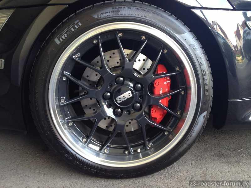 BBS RS GT, E46 M3 CSL Scheiben, Porsche Bremssattel