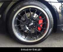 BBS RS GT, E46 M3 CSL Scheiben, Porsche Bremssattel
