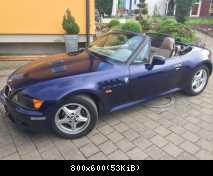 BMW Z3 VFL 2.8 Montrealblau Beige