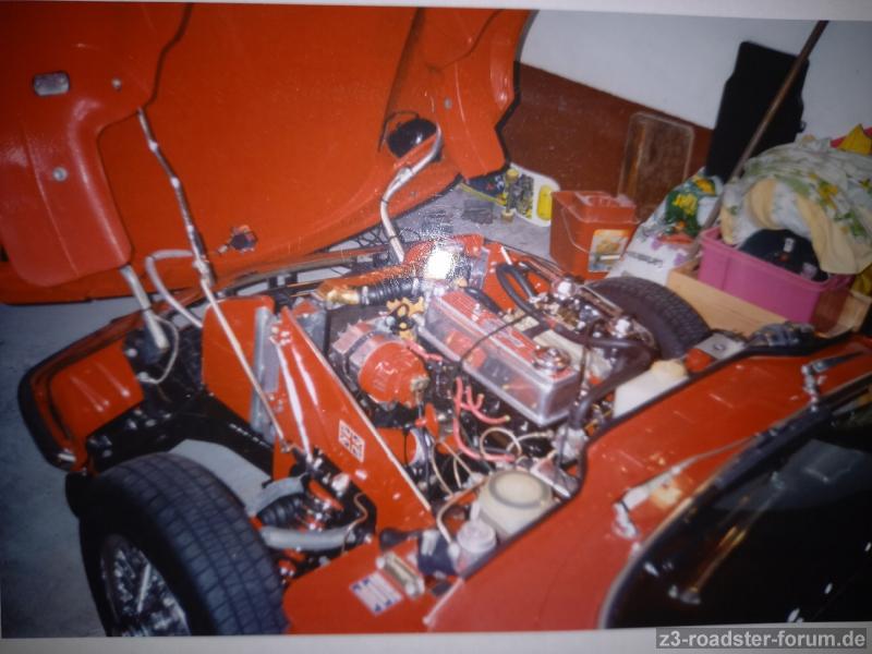 Triumph Spitfire Motorraum