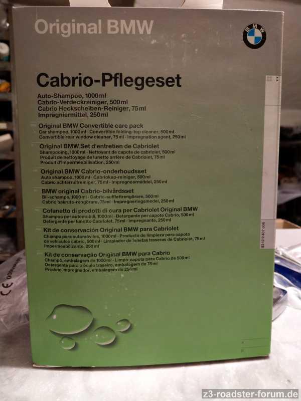 und noch eine pflegebox, gut ...