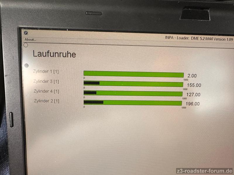 Laufunruhe INPA