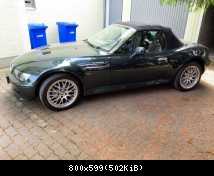 M-Roadster Kiemen; Seitenblinker und Positionsleuchten in "smoke"