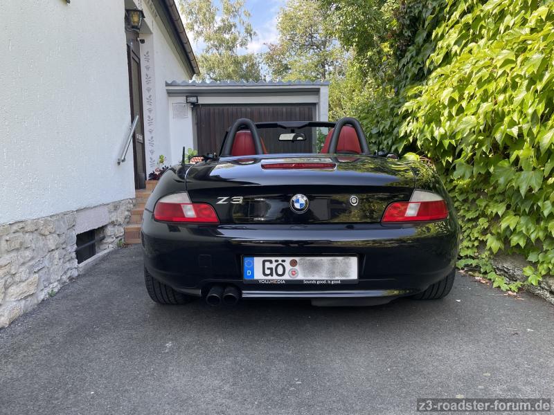 BMW Z3 2.2i Individual Heck